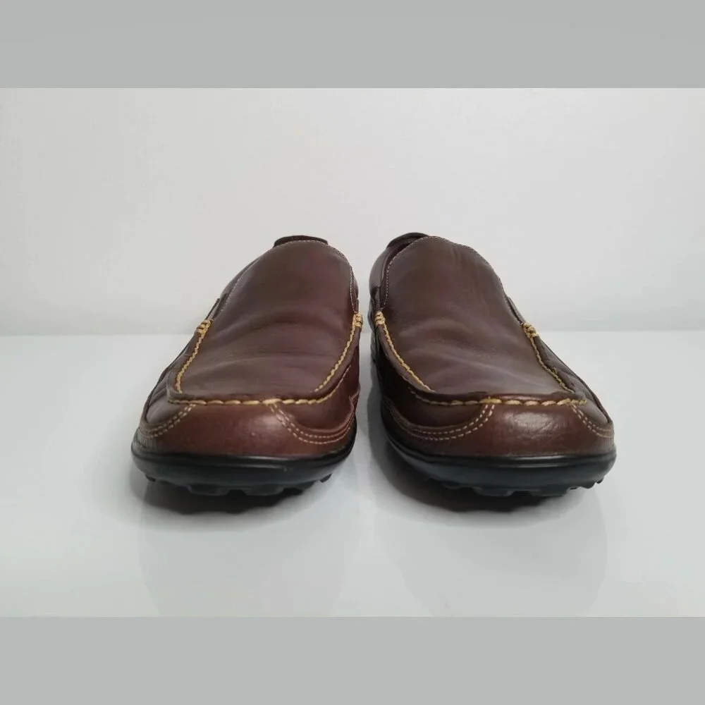 Cole Haan Mens Shoes Loafer 8 M Tucker Venetian Slip on Brown Leather C04059‎